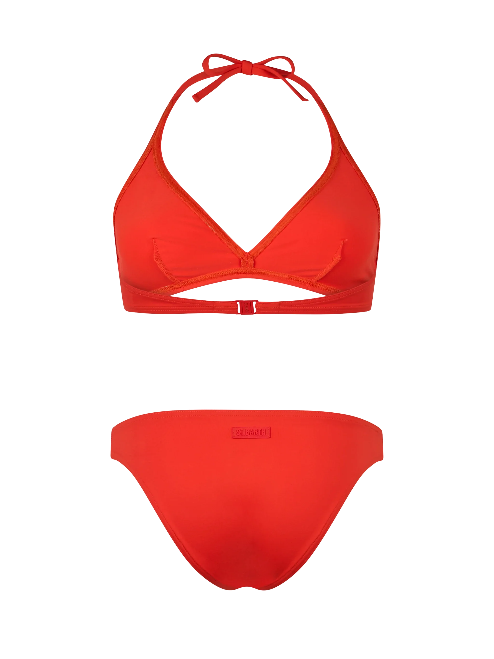 Oranje driehoekige bralette bikini van Gaia Maia voor dames
