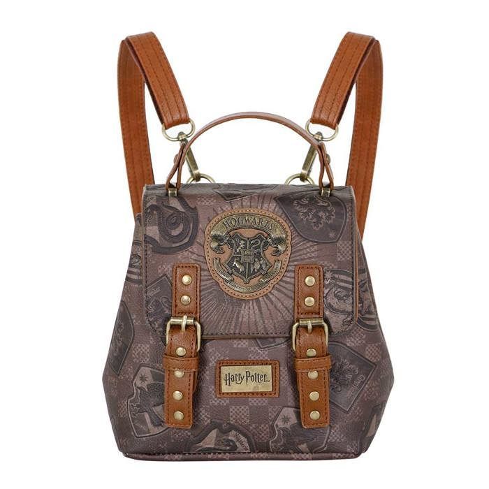 Mochila - KARACTERMANIA - Orgullo Harry Potter - Marrón - Se convierte en bolso - Unisex