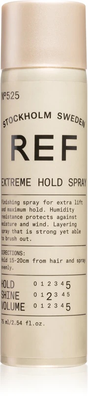 REF Extreme Hold Spray N°525 labai stiprios fiksacijos plaukų lakas