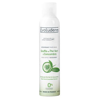 Evoluderm Thé Vert Concombre Souffle Deodorantti 200 ml 200 ml