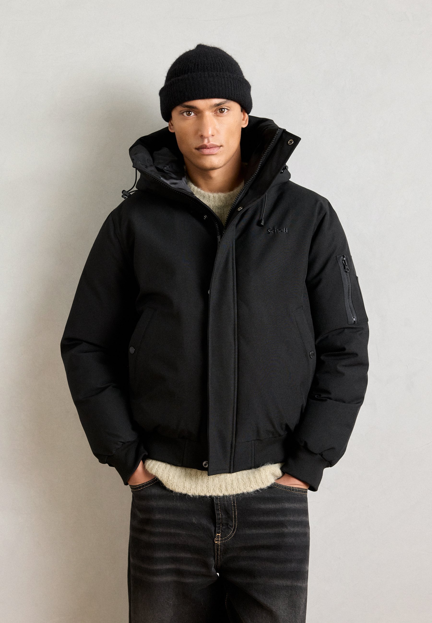 Schott BEEVER - Winterjacke - schwarz