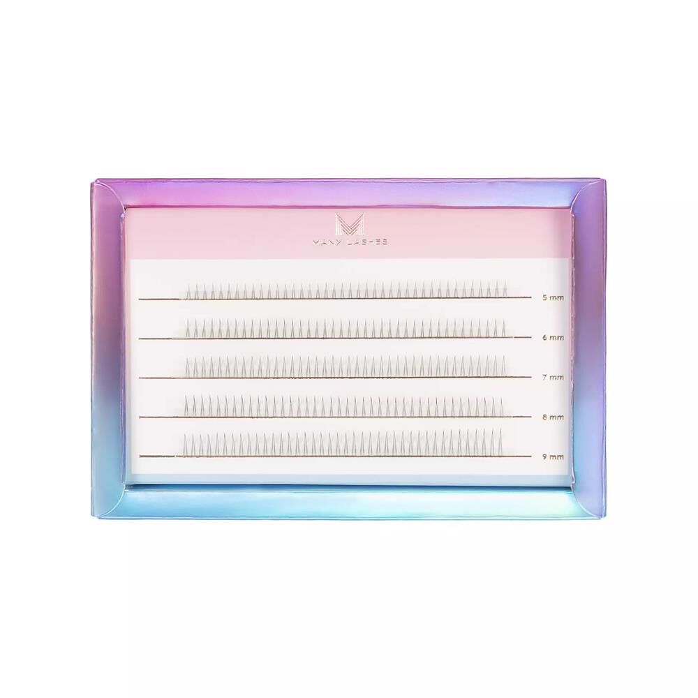 Veel wimpers op de onderste wimperlijn