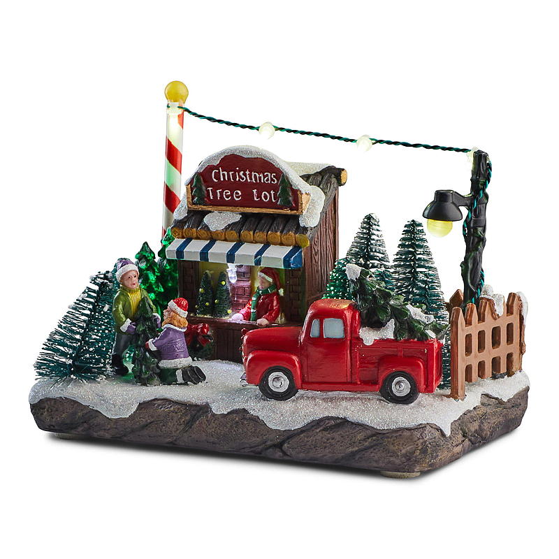 Light IT julgransförsäljning med ljus