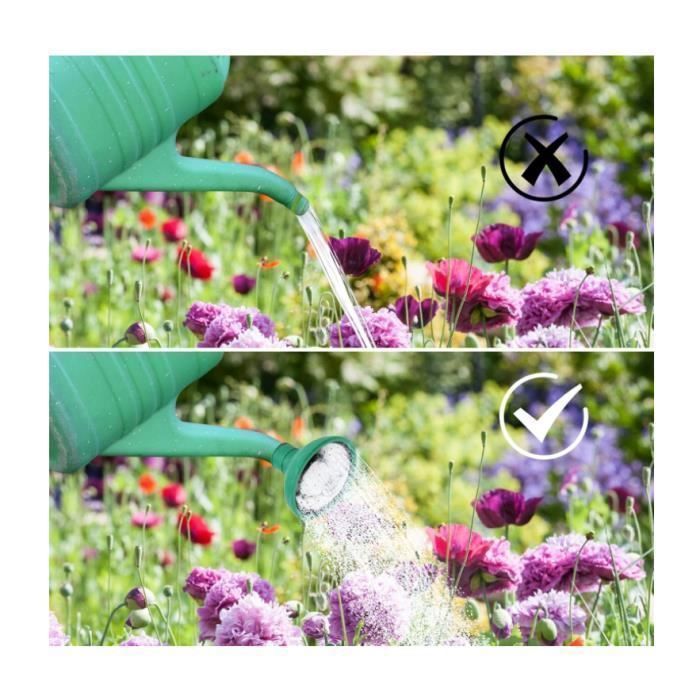 Pomme D'Arrosoir en Acier Inoxydable, Tête Arrosoir De Jardin Universel, Embouts Arrosoir, Portable multicolore ARROSOIR Label