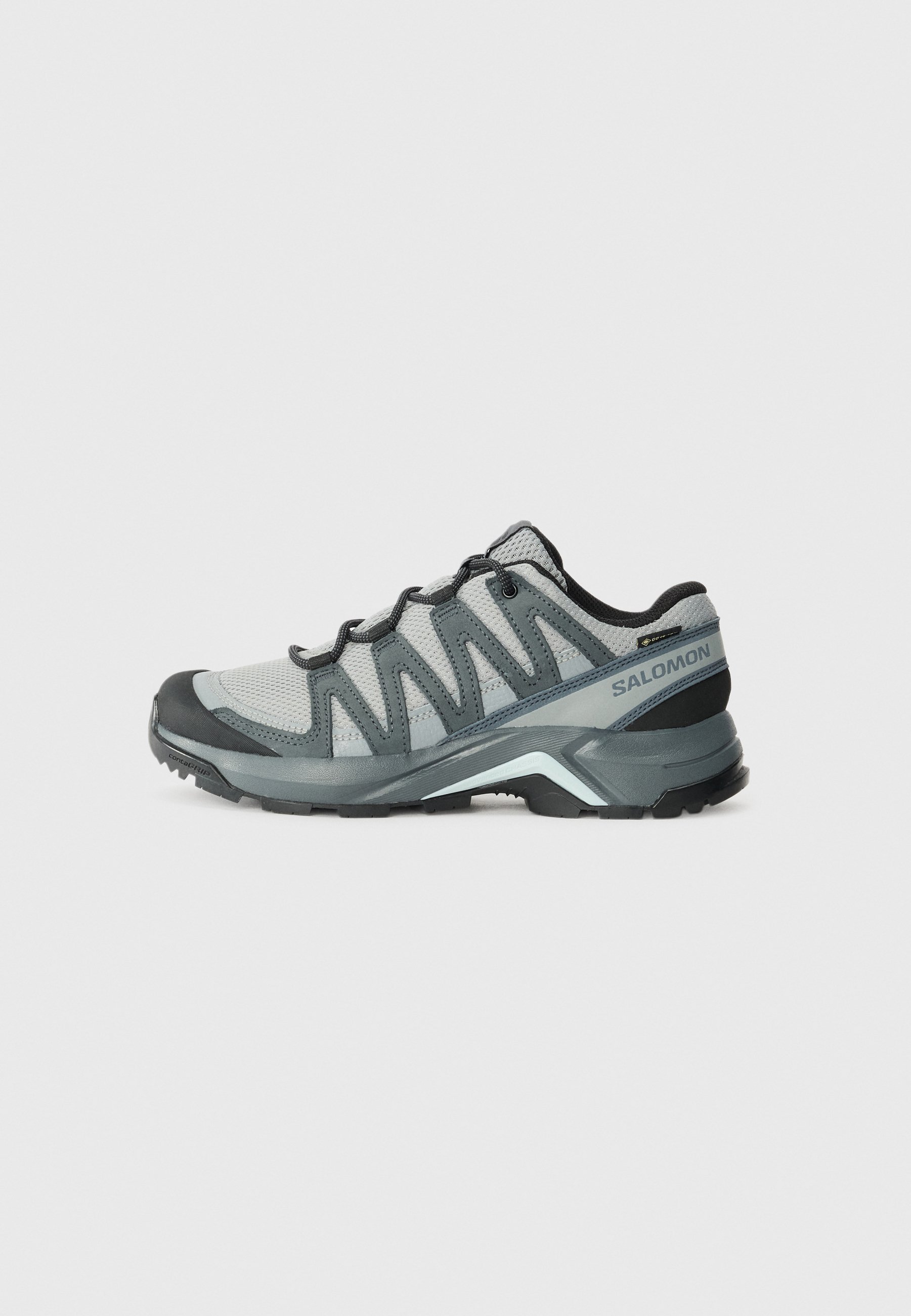 Salomon X ADVENTURE RECON GTX - Scarpe da trekking - grigio/blu