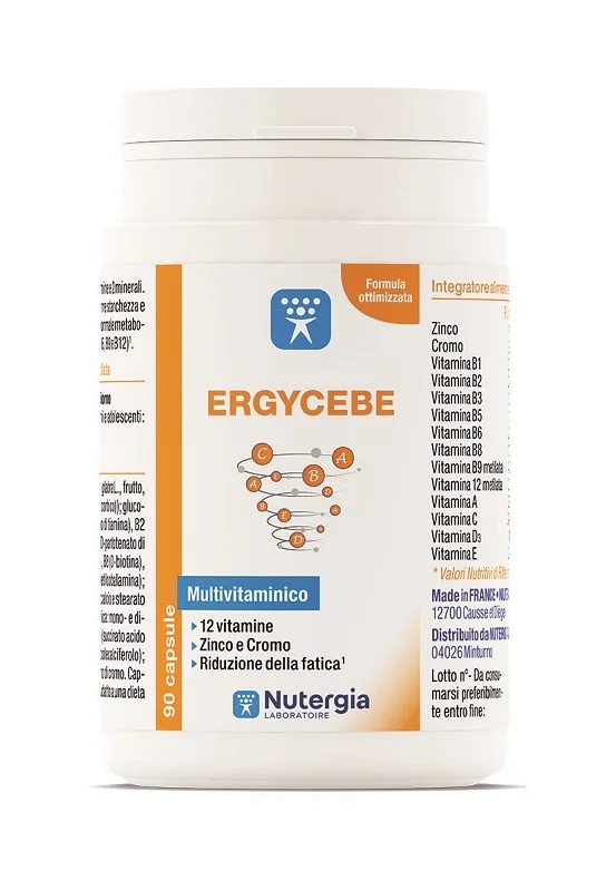 LABORATORIOS NUTERGIA Ergycebe 90 cápsulas