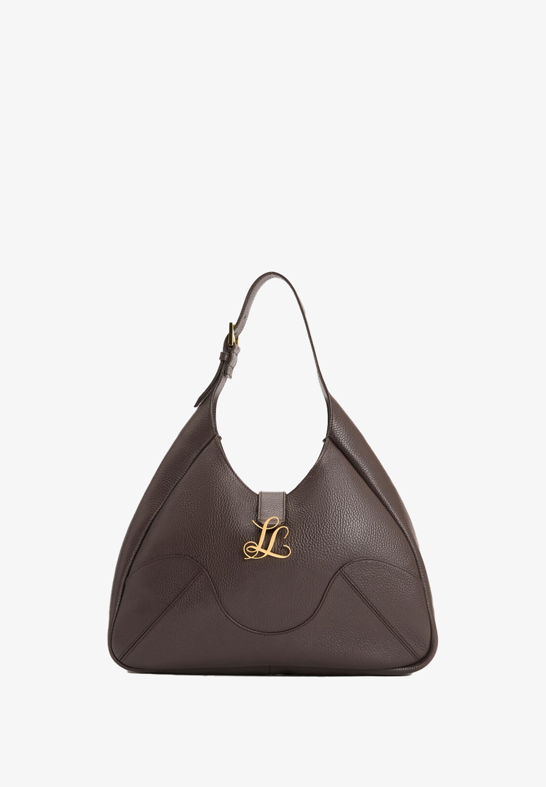 Luisa Spagnoli IMELE - Handtas - marron glace/oro