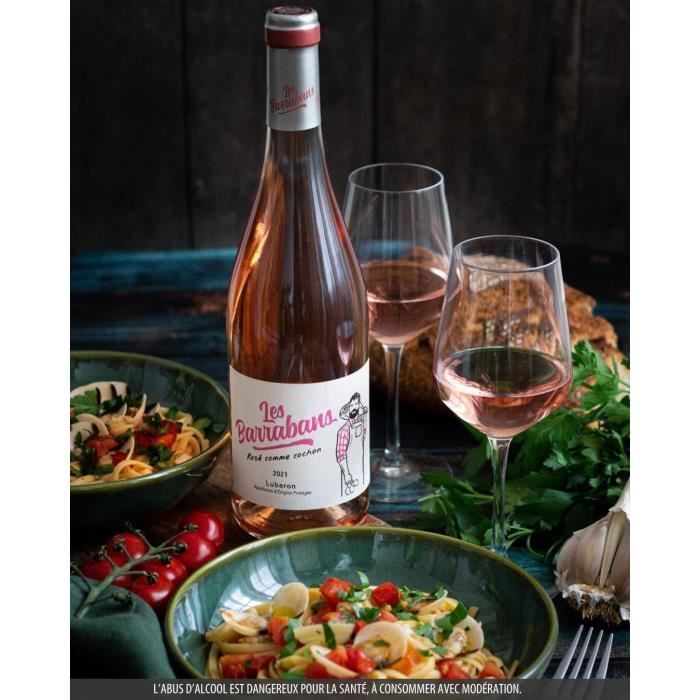 Les Barrabans 2023 Luberon - Rhône Rosé Wijn x6