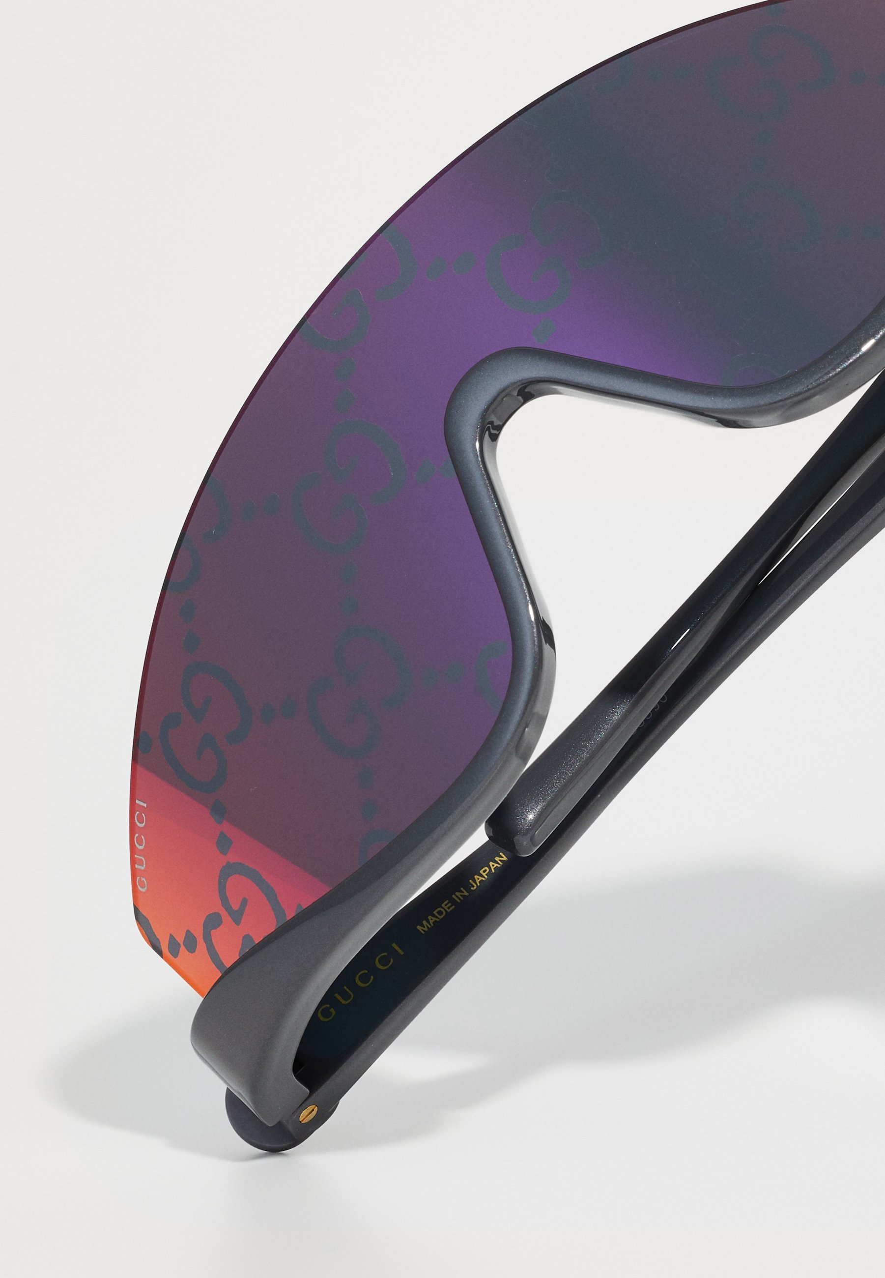 Gucci UNISSEX - Óculos de Sol - cinza/vermelho
