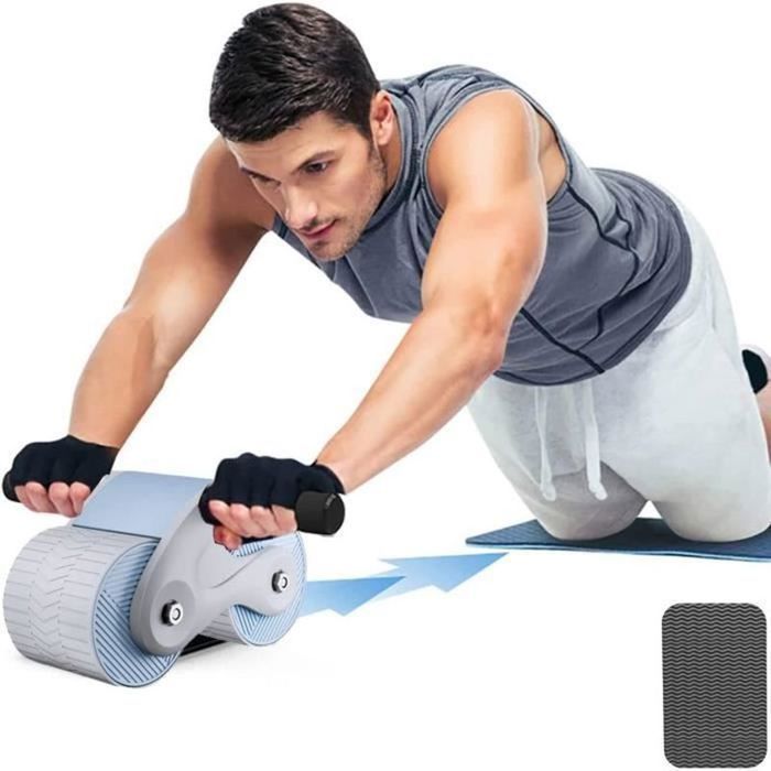 Rueda abdominal para tus abdominales, desarrollo muscular, equipo abdominal, rodillo abdominal, máquina abdominal, fortalecimiento de los músculos abdominales, MÁQUINA ABDOMINAL