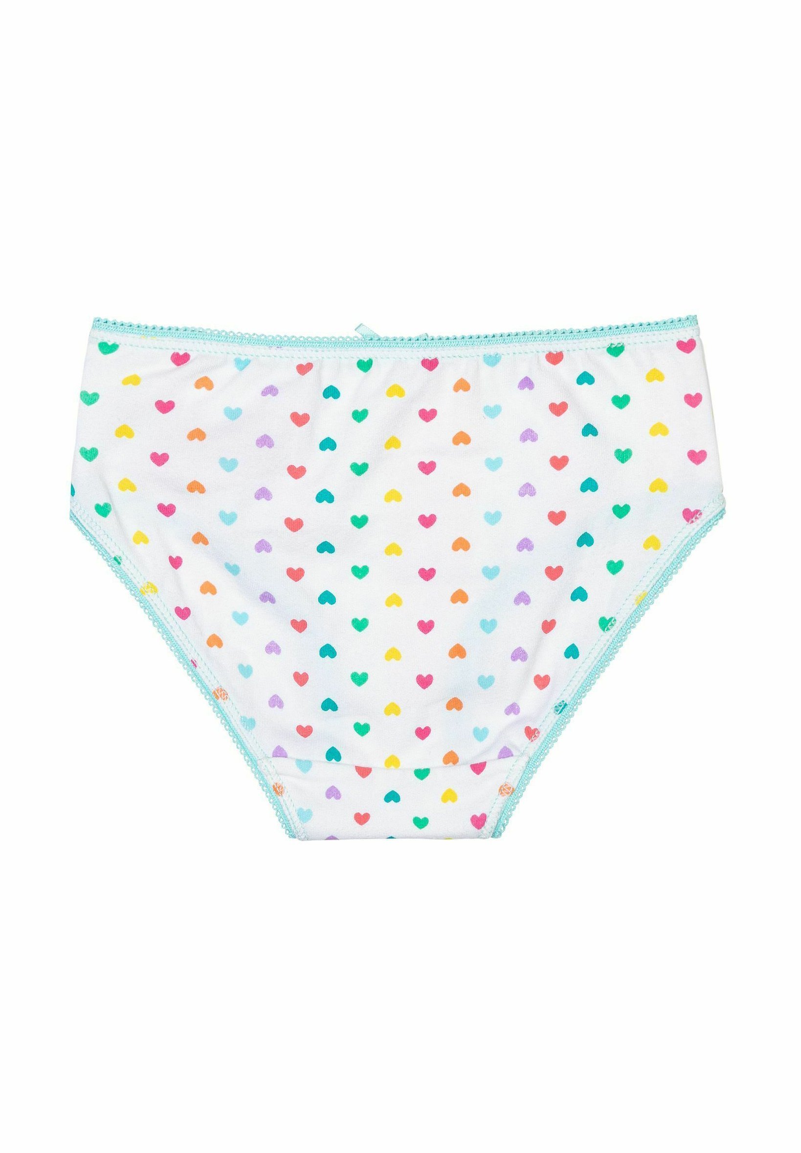 MINOTI 10-PACK SLIPJES - Slips - groen wit rood