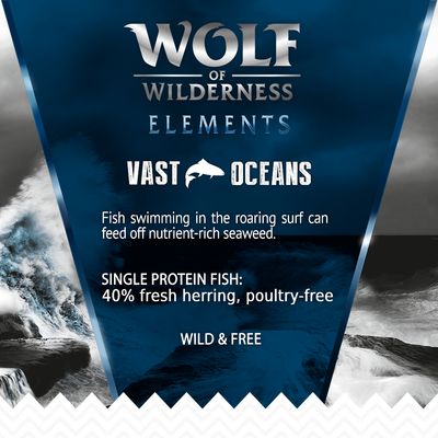 Loup des contrées sauvages Adulte « Vastes océans » - Poisson
