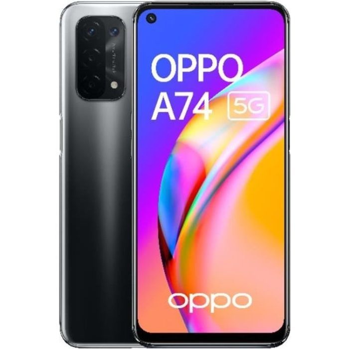 OPPO A74 5G 128GB Schwarz