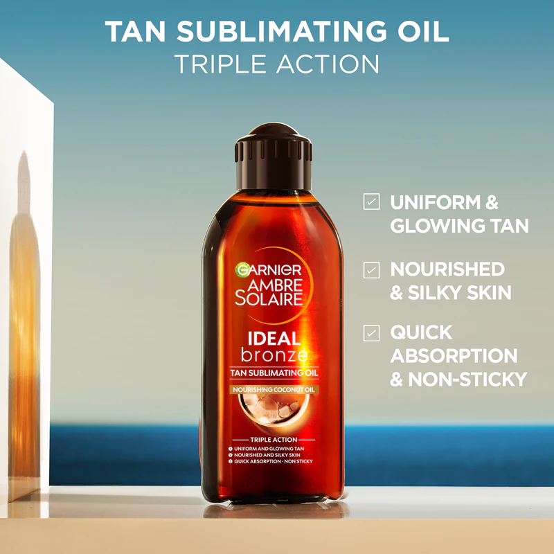 Garnier Ambre Solaire Ideal Bronze Sonnenpflegeöl LSF 2