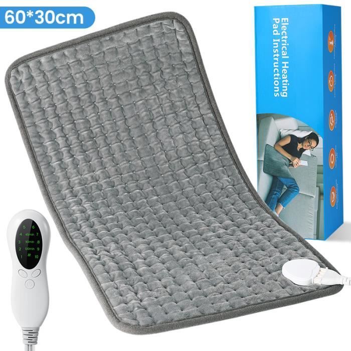 Elektrisch verwarmingskussen - PIMPIMSKY - 75W - 60 x 30 cm - 10 warmtestanden - Machinewasbaar