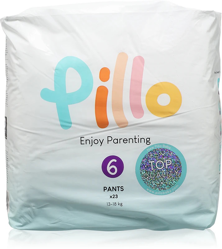 Pillo Premium Pants XL izmēra vienreizējās lietošanas autiņbiksītes, 6. izmērs