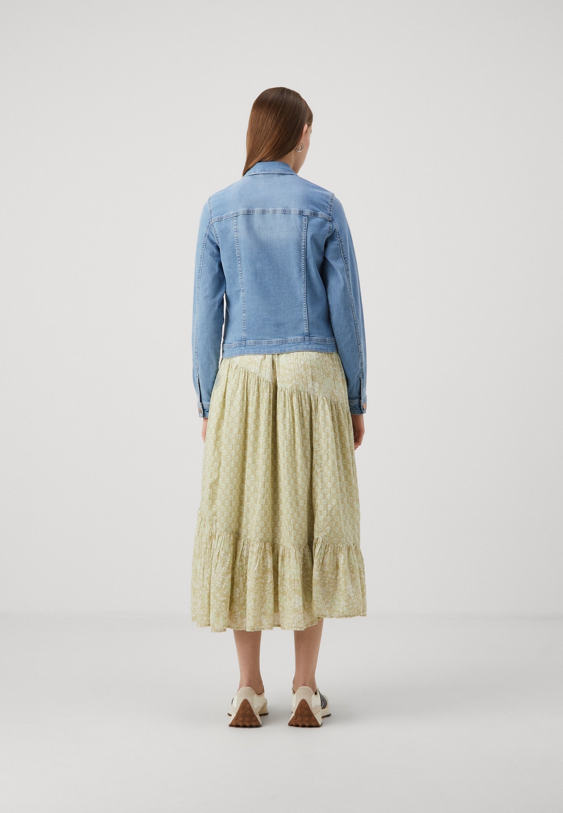 ALLEEN denimjas - lichtblauwe denim