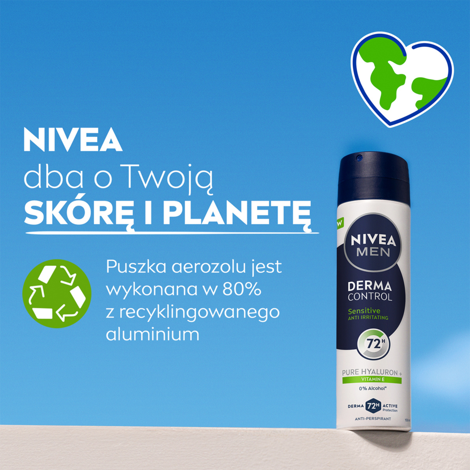 Nivea MEN Derma Control Sensitive 72h