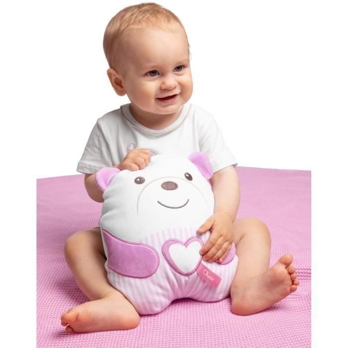Soft Teddy Bear - CHICCO - Pink - From birth