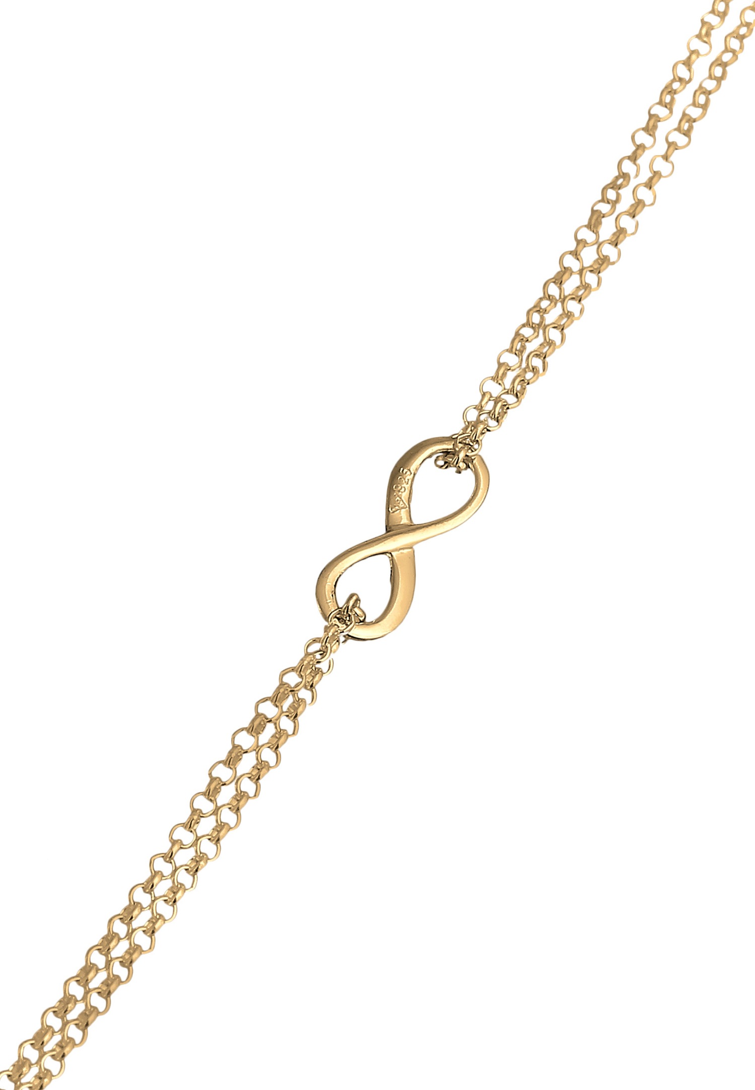 Elli Femmes Infinité Tendance Symbole en Argent Sterling 925