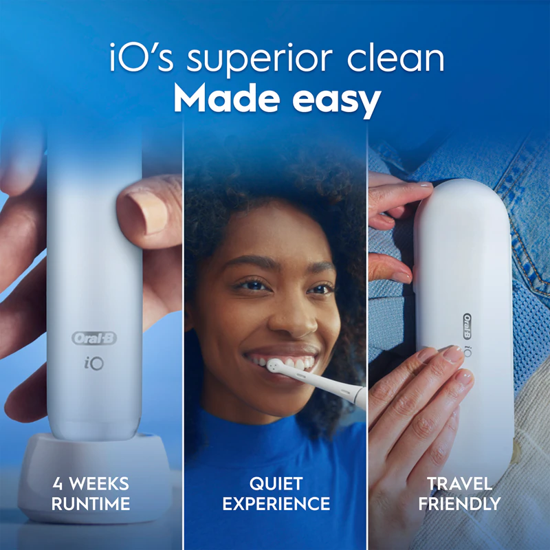 Escova de dentes elétrica Oral-B iO2 Clean & Gentle