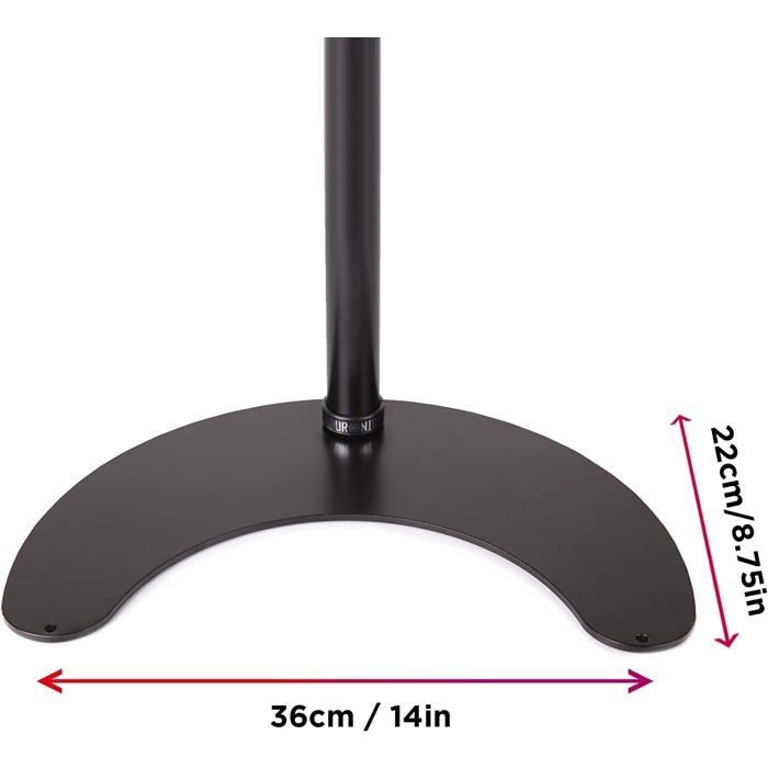 Duronic DM15D2V2 Bras pour 2 moniteurs d'ordinateur sur socle | Support double d'écran PC articulé ergonomique pour bureau | VESA