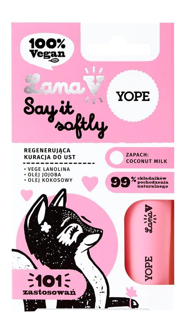 Yope Lana V Regenerująca Kuracja do ust