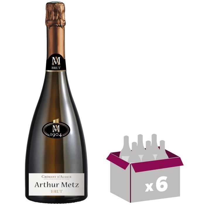 Crémant d'Alsace Arthur Metz Cuvée 1904 x6