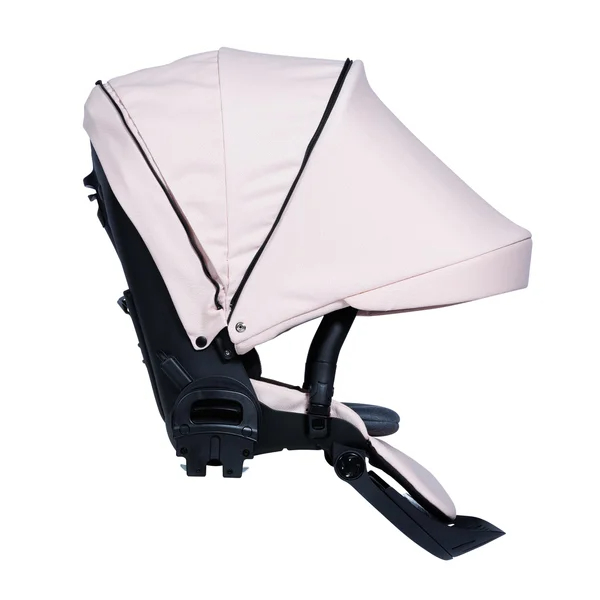 Zestaw spacerowy Nordbaby Active Lux, piwonia, beż, chromowana rama