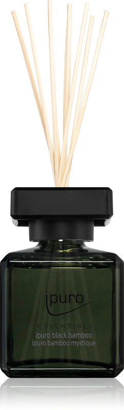 Difusor de aromas de bambu preto ipuro Essentials
