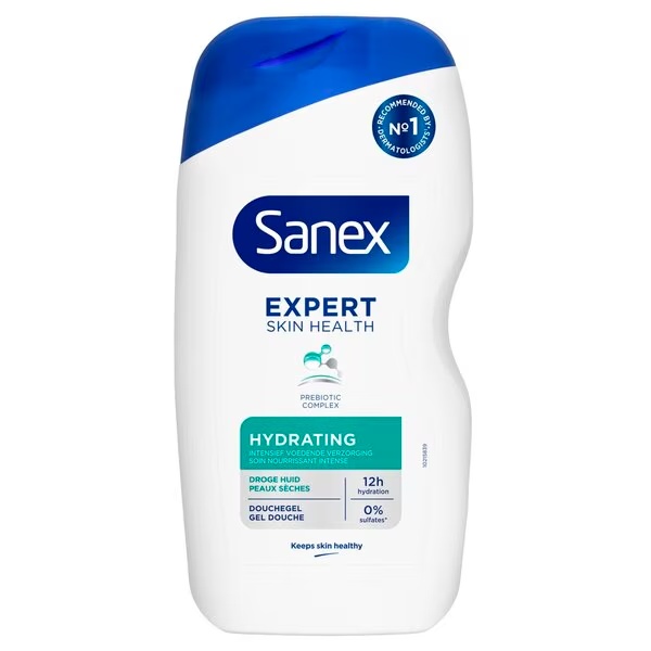 Sanex Expert Skin Health Hydratačný sprchový gél<br>400ml - Suchá pokožka