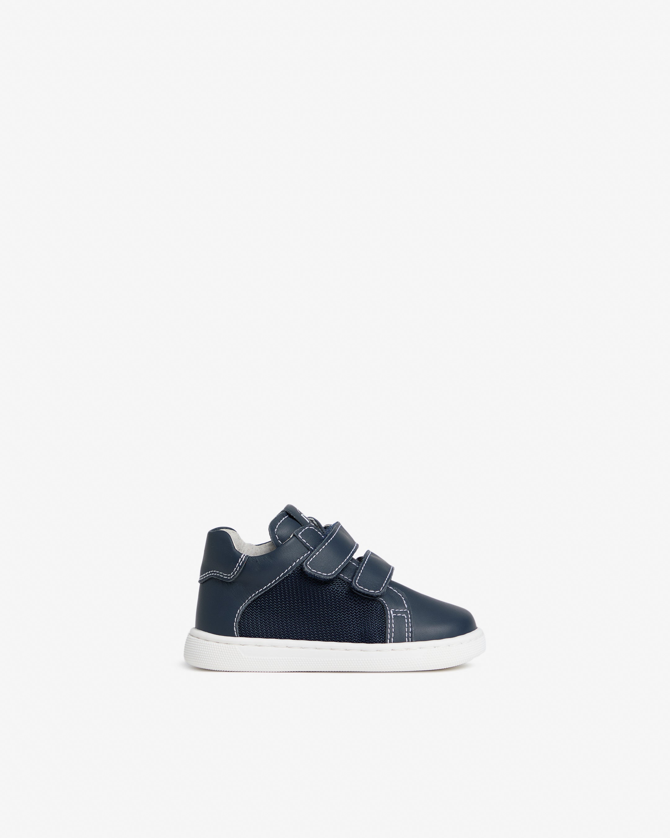  Junior-Sneaker für Kinder aus Funktionsmaterial und Leder