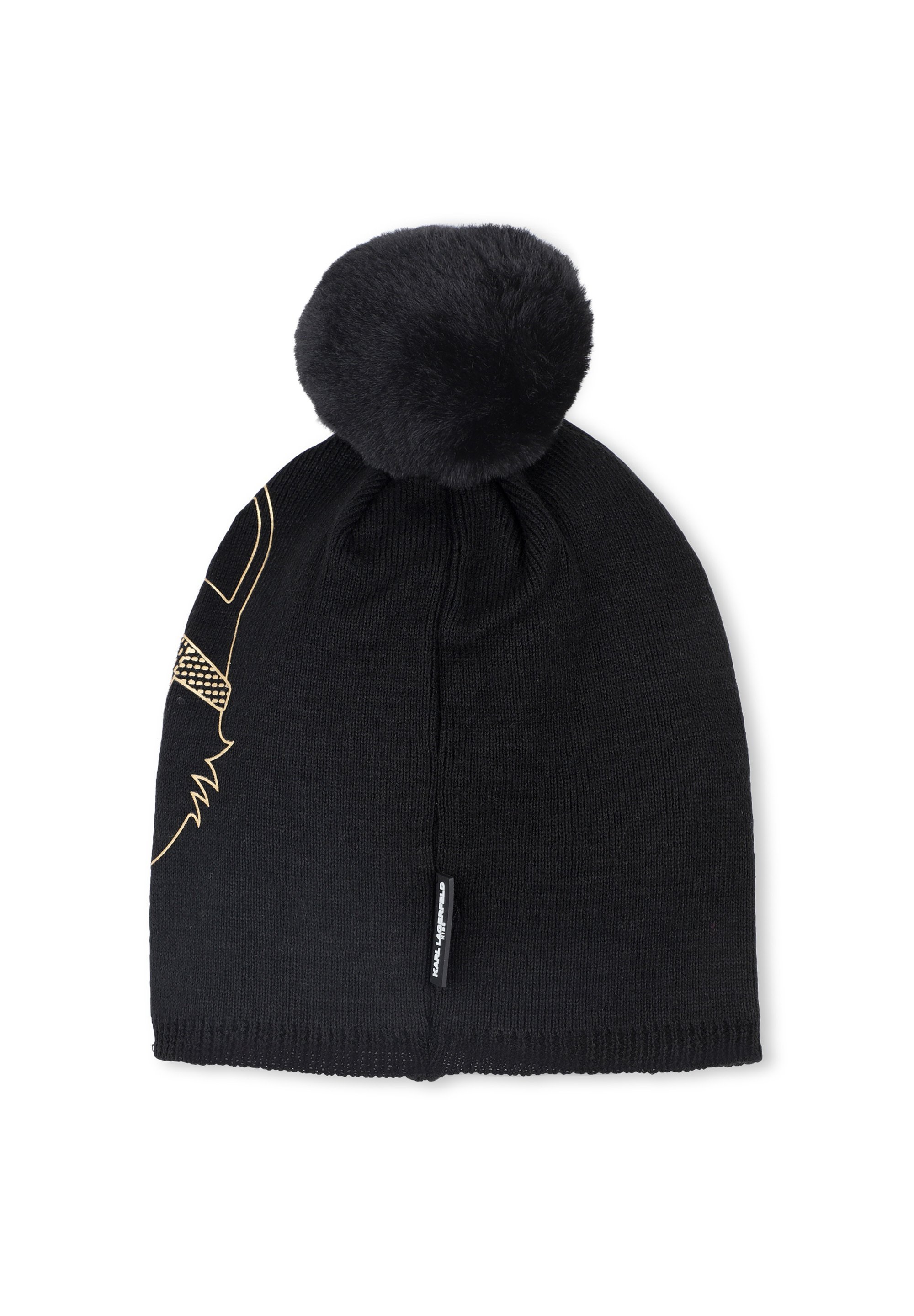 KARL LAGERFELD KIDS Beanie - zwart