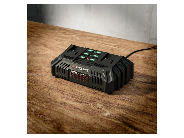 PARKSIDE® PDSLG 20 B1 Kaksoisakkulaturi, 2 x 4,5 A, 20 V