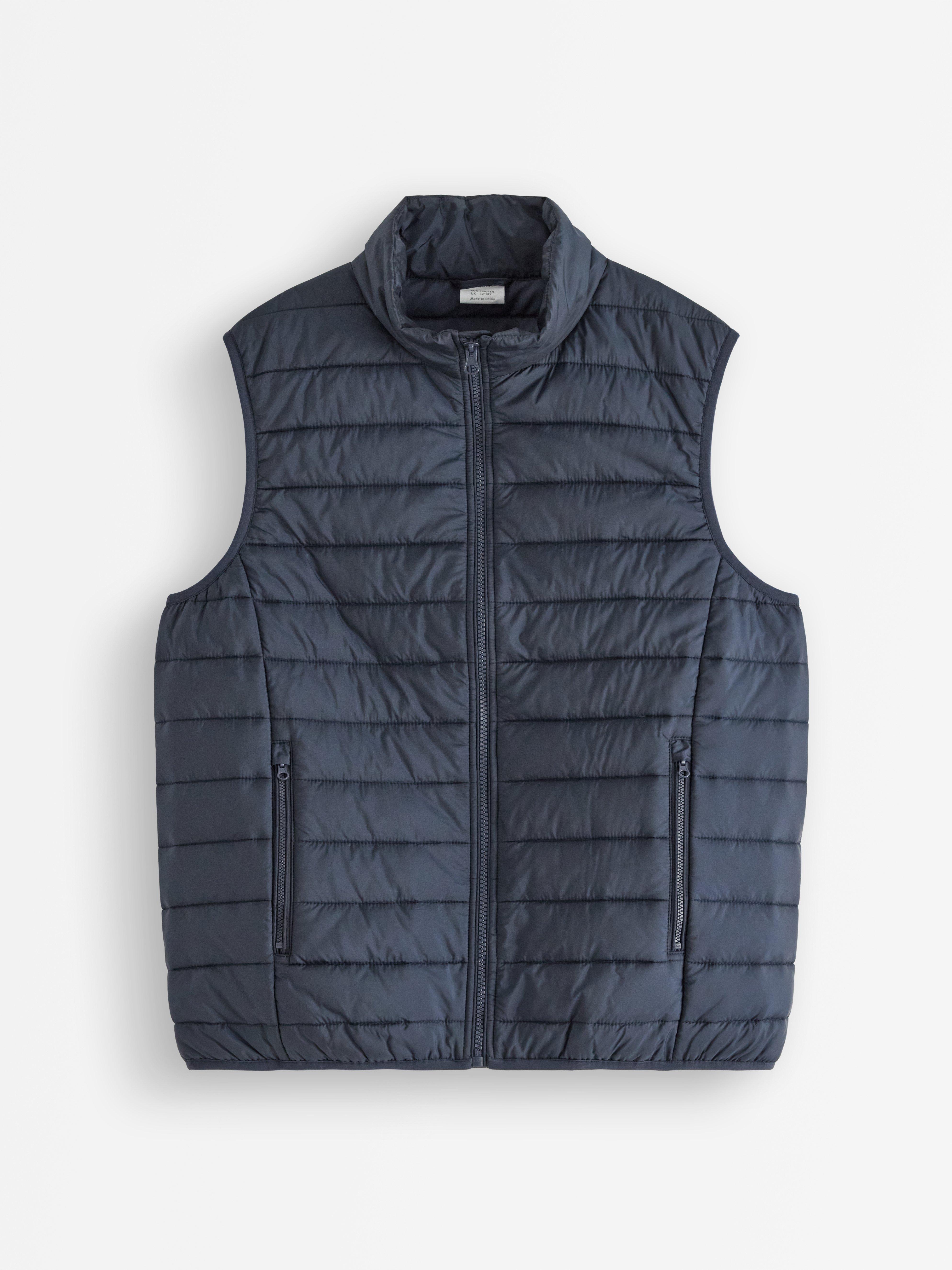 Polstret vest Mørk marineblå