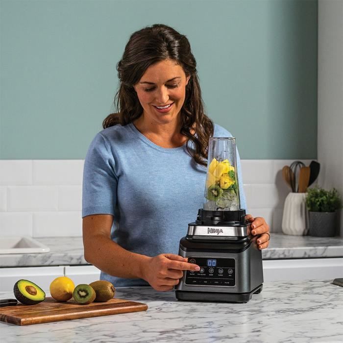 Robot multifunzione Ninja: robot da cucina, frullatore multifunzione e robot da cucina personale - BN800EU 3-in-1 Auto-IQ