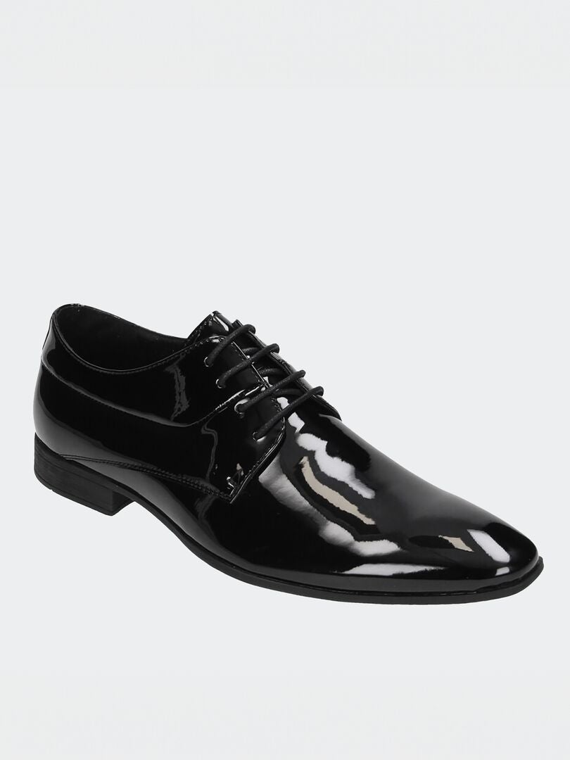 Zapatos de charol para caminar - NEGRO