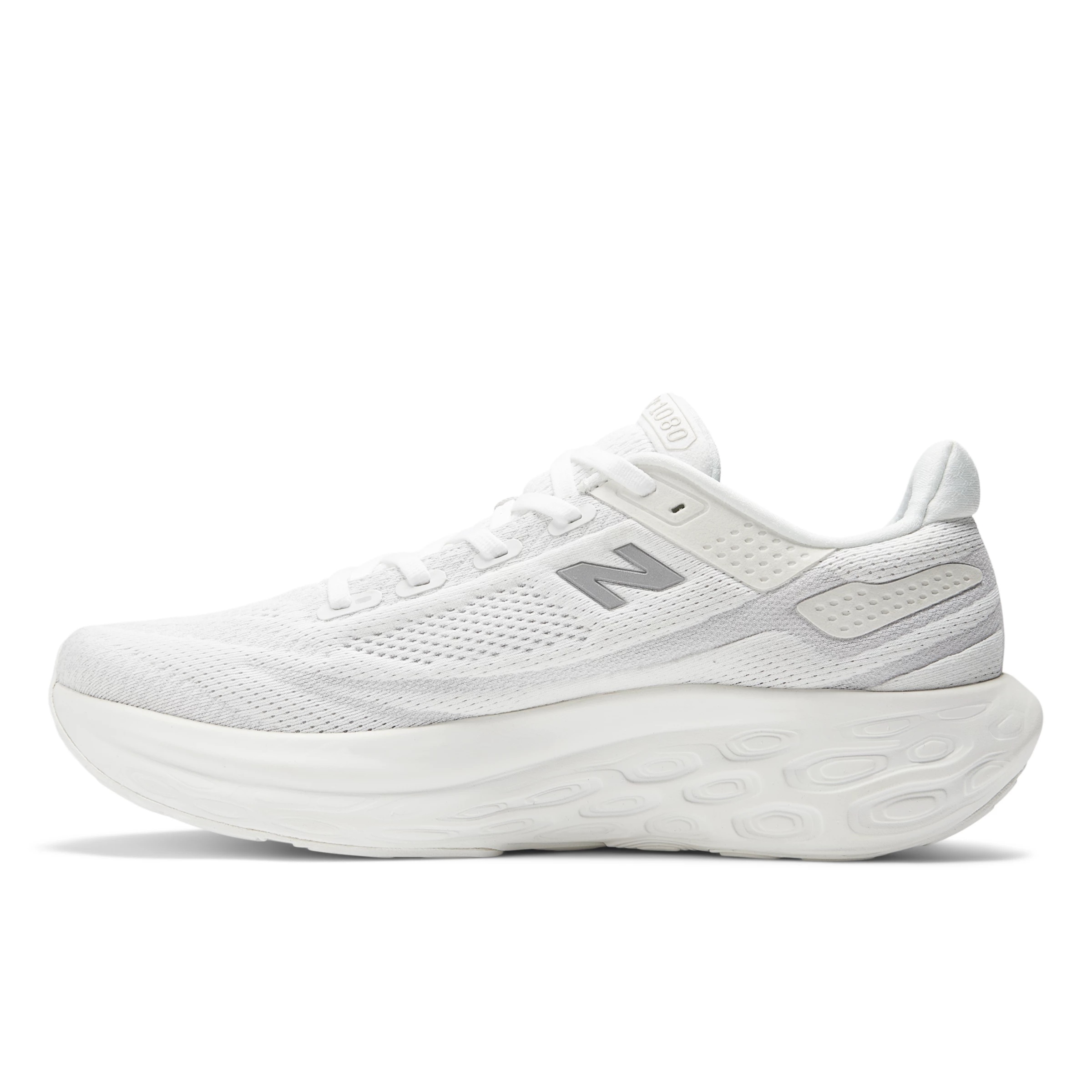 Fresh Foam X 1080v13 White con light silver metallic