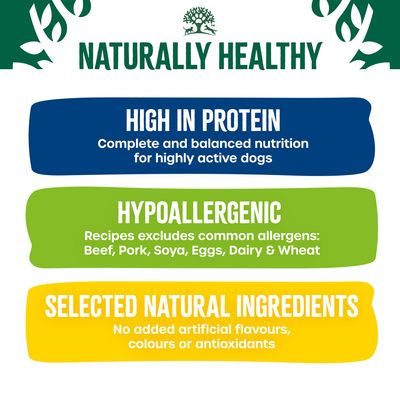 James Wellbeloved Adult High Protein - Csirke és Pulyka