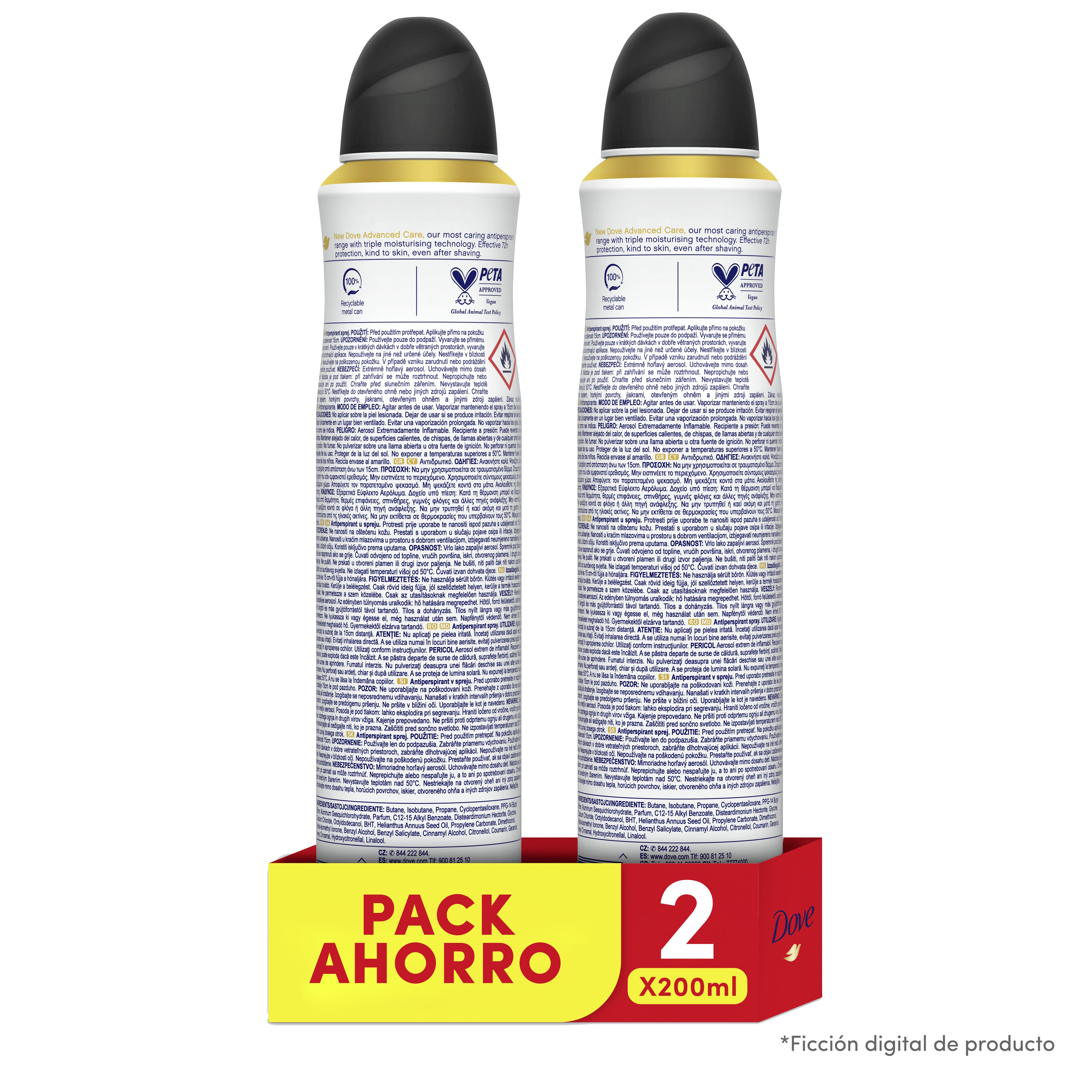 Invisible Dry Desodorant Spray Dezodoranti v spreju