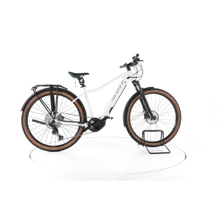 Electric bike - Scott Axis eRIDE 10 - white - Electric trekking bike - Bosch 625 Wh Refurbished