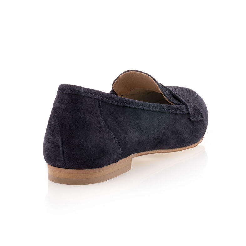 Naisten siniset loaferit/veneilykengät