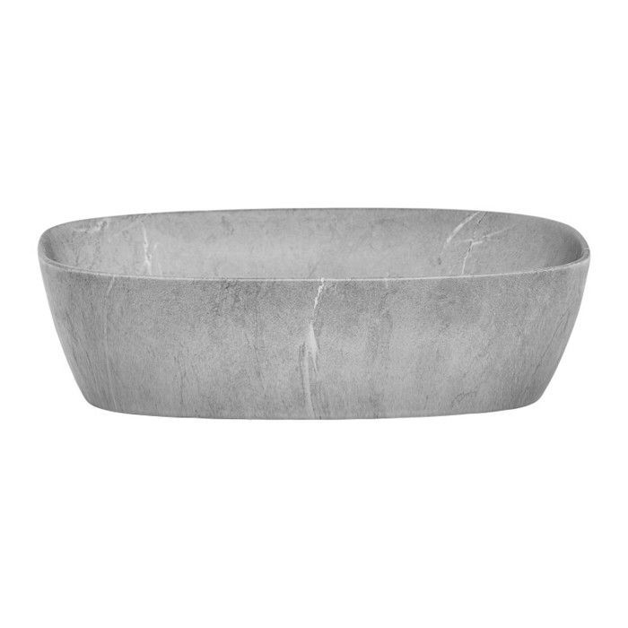 Badkamerset - GENERIC - Rosario Zwart - 160 cm - Dubbele wastafels - 2 spiegelkastjes