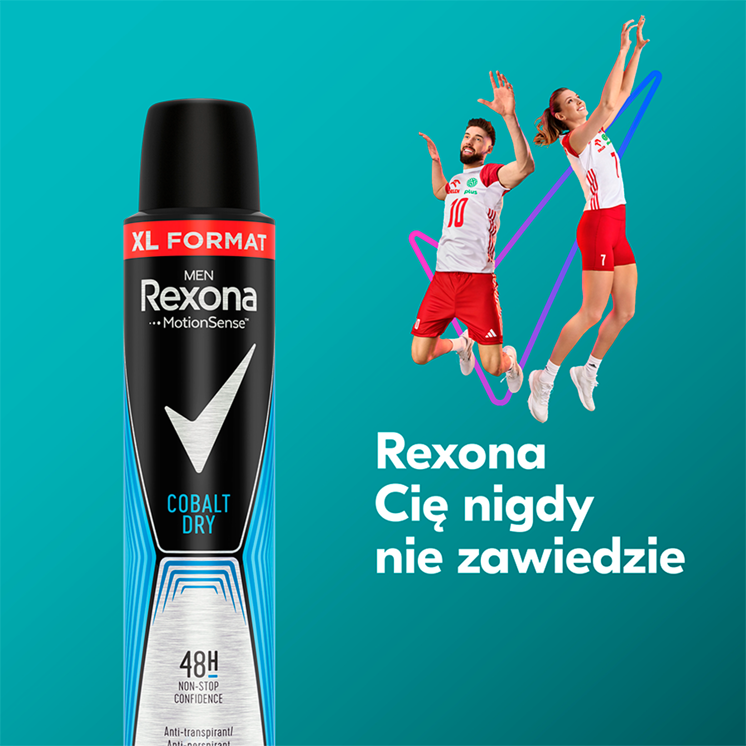 Rexona Men Motion Sense Cobalto Seco