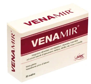 Venamir voedingssupplement voor microcirculatie 30 ovalettes