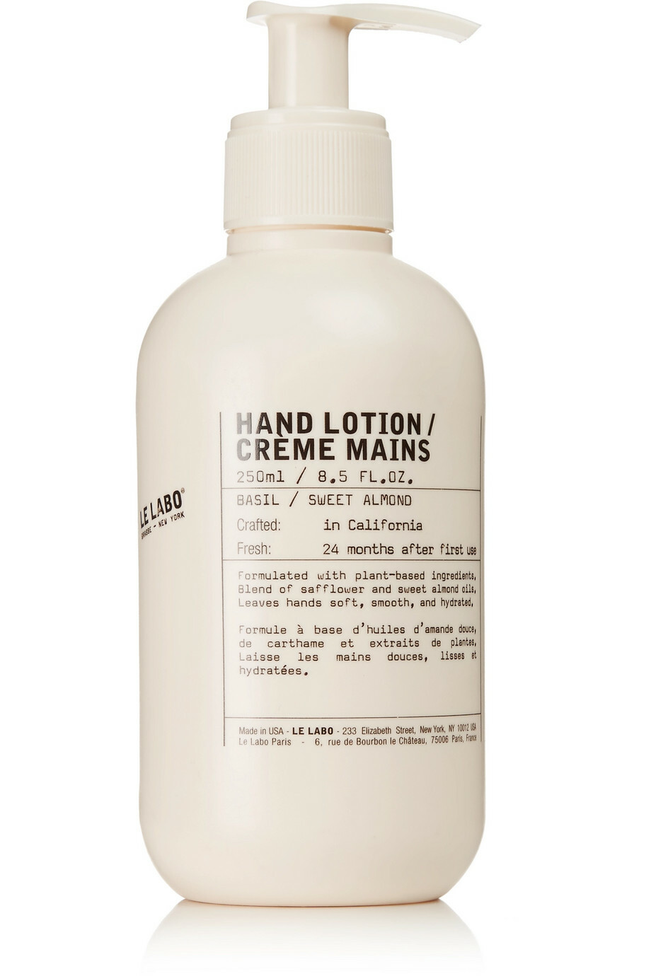 Losion za ruke s bosiljkom 250 ml - Le Labo