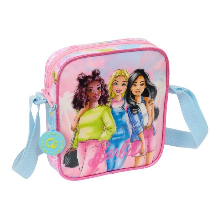 Bolso bandolera infantil - Safta - Multicolor - 16x4x18 cm - Cierre de cremallera - Poliéster - Asa - Ajustable