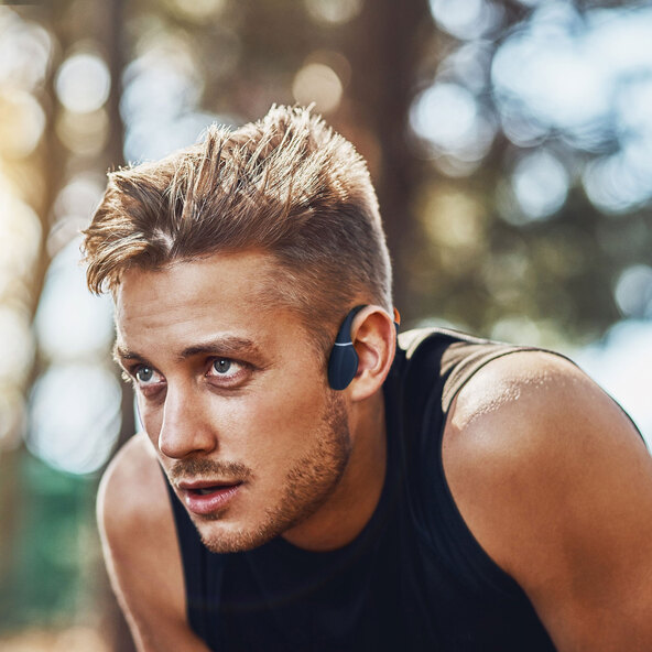 Bone conduction-hoofdtelefoon met MP3-speler, Outlier Free Pro+