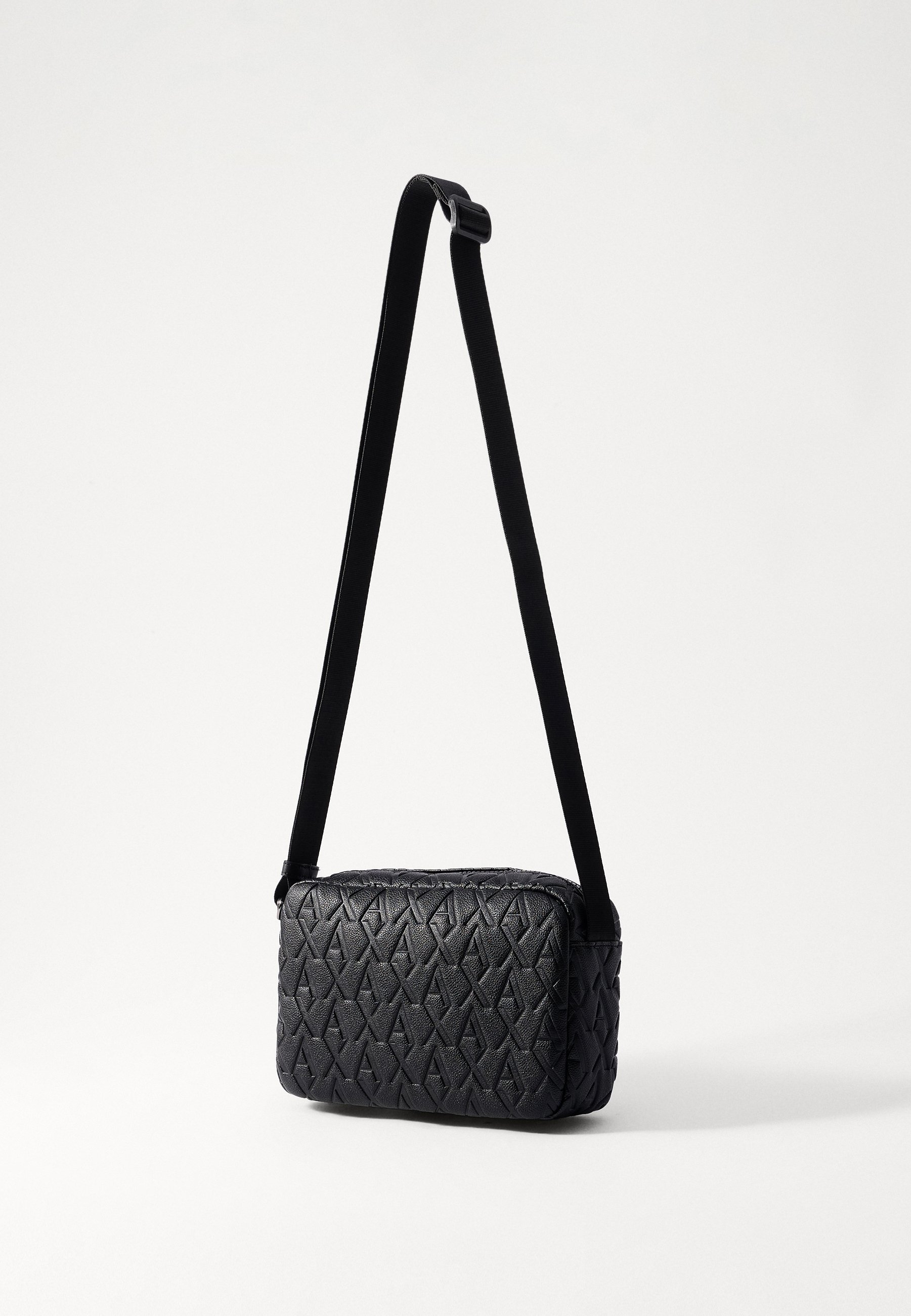 Armani Exchange LIAM CROSSBODY TAS UNISEX - Crossbodytas - zwart