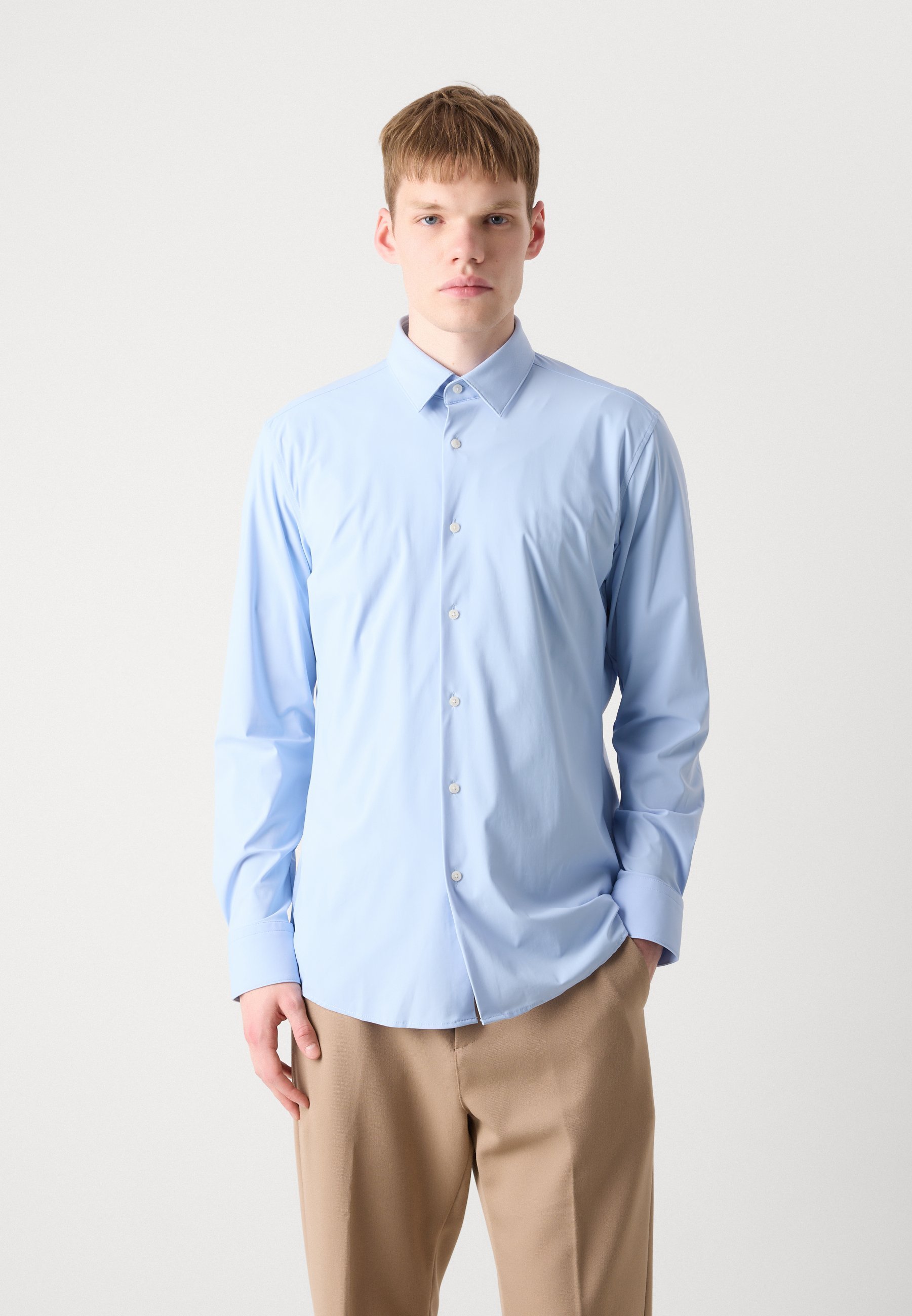 BOSS HANK KENT - Shirt - licht pastelblauw